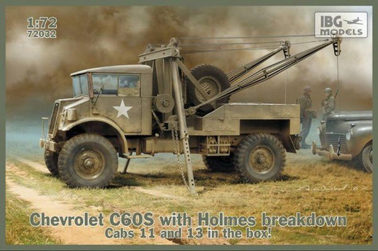 IBG 72032 1/72 Chevrolet C60S No.13/11 Cab with Holmes